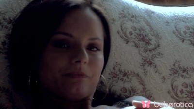 Brunette Bombshell Strips and Fucks Herself Hard in Stunning 4K