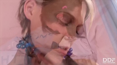 Stepsisters Scissoring Action: Intense Pussy Licking Session