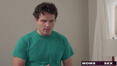 Stepson's Wild Fantasy: Getting Fucked and Tucked by a Hot Milf