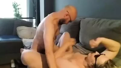 Steamy BBW Couch Fuck Fest: Mature Blowjob and Hardcore Action