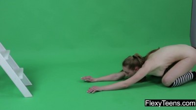 Steamy Gymnastics: Naughty Flexibility on Display