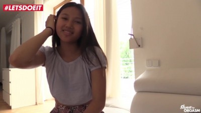 Curvy Thai Beauty's Naughty Fingering Orgasm (HD)