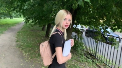 deepthroat sloppy from a cute teen stepsister in daddy's room-Freya Stein (+18)