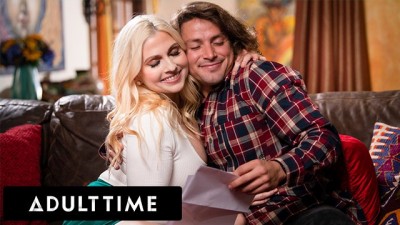 ADULT TIME - Christie Stevens Begs her Stepson to Fuck before he goes abroad