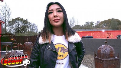 GERMAN SCOUT - SMALL THAI TEEN TALK TO FUCK AT PICKUP STREET CASTING (+18)