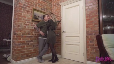 Tore transgender female pornstars her pantyhose on an insolent bitch (BelleNiko)