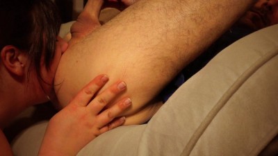 Older Stepsister Demands To Deepthroat His Cock ebony bbw pornhub Eat Ass Then Milks His Cum On Her Hands to Eats It