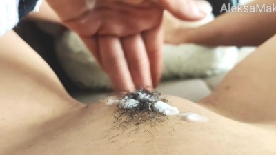 Masturbates hidden cam taboo Hairy Wet Pussy pov closeup