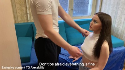 Наивная студентка первый раз пришла на live outdoor porn кастинг, который закончился жестким трахом!!!