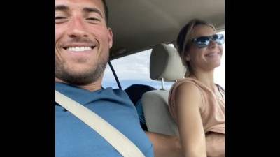 Fun Flirty Handjob Driving northkoreanporn Through the Country