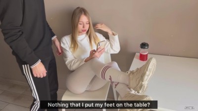 Insolent Girlfriend Threw Her Legs On The Table free porn blocker iphone And Was Fucked For It