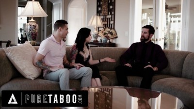 PURE TABOO Gold Digger Anna De Ville free pron site Does Everything To Keep Her Boyfriend's Stepfather Quiet