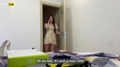 Vaginal gift of fate STEPMOM stuck under FullXXXMovies the bed