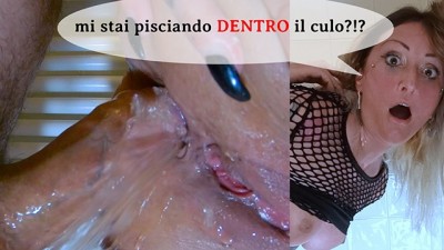 ANALE italiano con MILF ITALIANA matura: "PISCIAMI NEL married cheating creampie CULO!"
