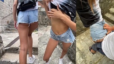 TEEN ALMOST CAUGHT FUCKING romanticcouplesex IN TOURIST HOTSPOT (+18)
