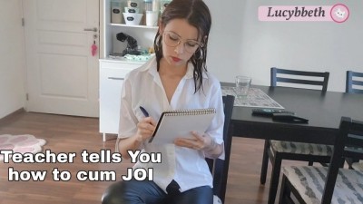 Teacher Tell U top rated gay porn How To Cum JOI