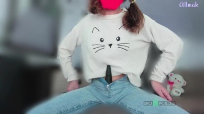 skinny schoolgirl fuck emma mae porn black vibrator pillow ride real cum cowgirl