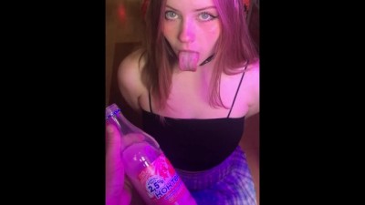 Brought home homemade wife sharing a homeless cat girl and cum in mouth