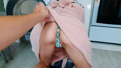 My Step Sister was NOT stuck in the washing machine and caught jynx maze bdsm me when I wanted to fuck her pussy