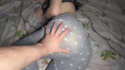 [POV] wake up?? aneros handjob step Sister's seductive ass