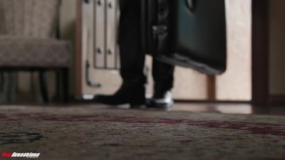 Smoking Hot Neighbor Gobbles Massive Yule Log