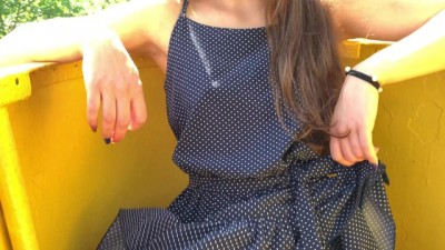 Public Pussy Tease in Red Panties - Ultimate 4K Voyeur Experience