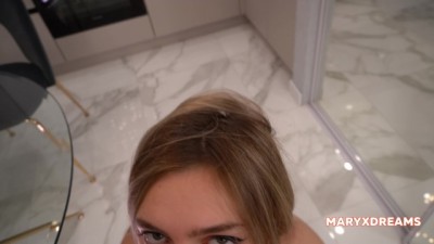 Steamy Bikini Fuck on the See-Through Table