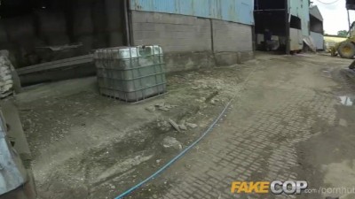 Barn Yard Anal Encounter with a Fake Cop