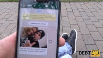 Debt Collector F*cks Blonde Bride in Front of Her Husband-to-Be