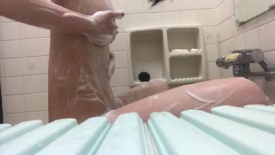 Steamy Shower: Japanese JK Can't Resist Intense Masturbation