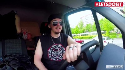 Hot German Milf with Big Tits Gets a Car Fuck and Squirts Everywhere