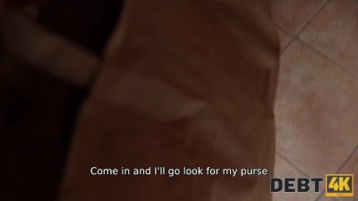 Expecting and Indebted: Horny Pregnant Pays Up